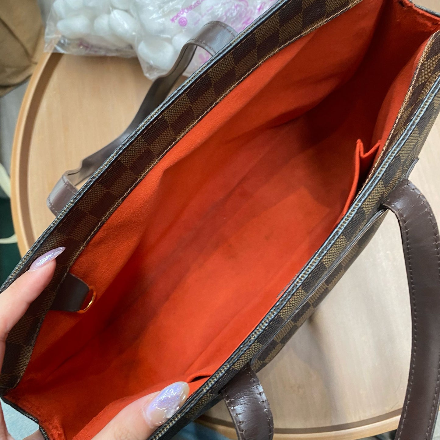 LV 棋盤 Tote