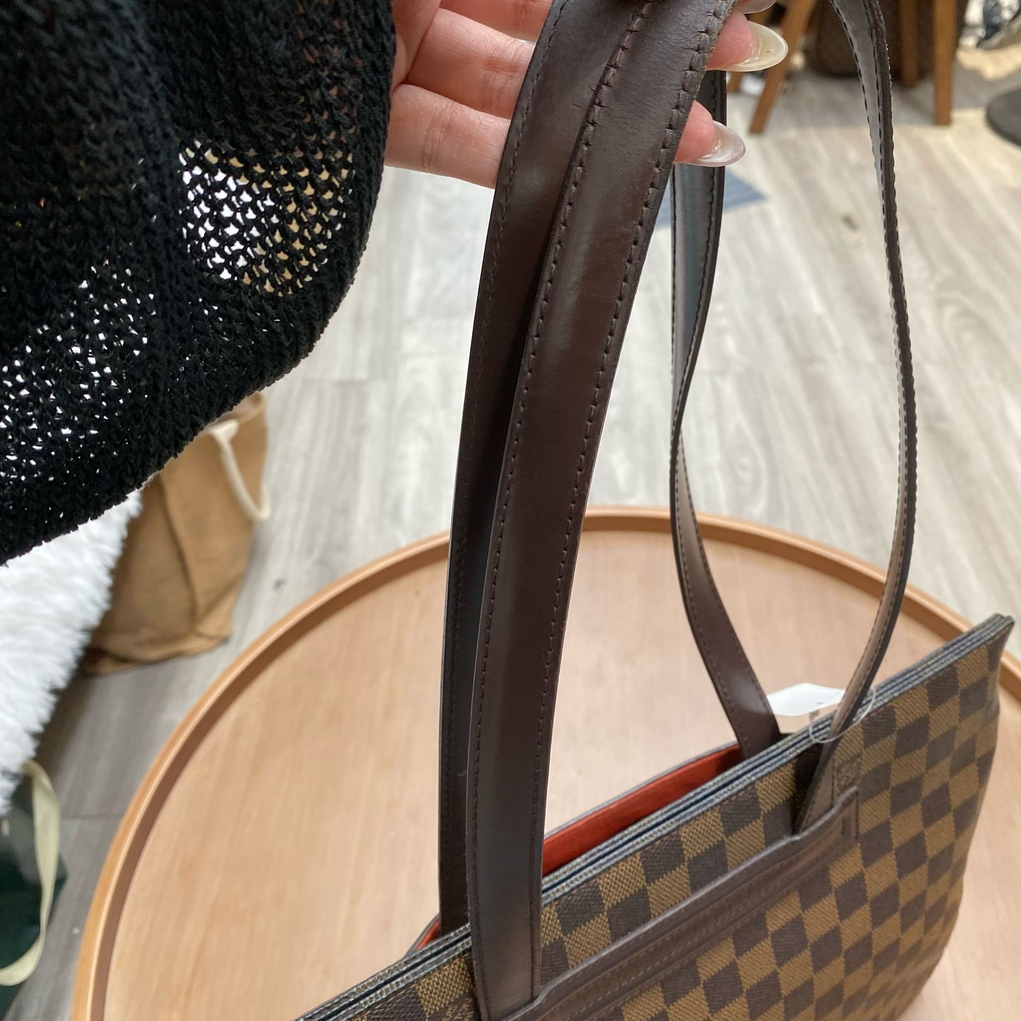 LV 棋盤 Tote