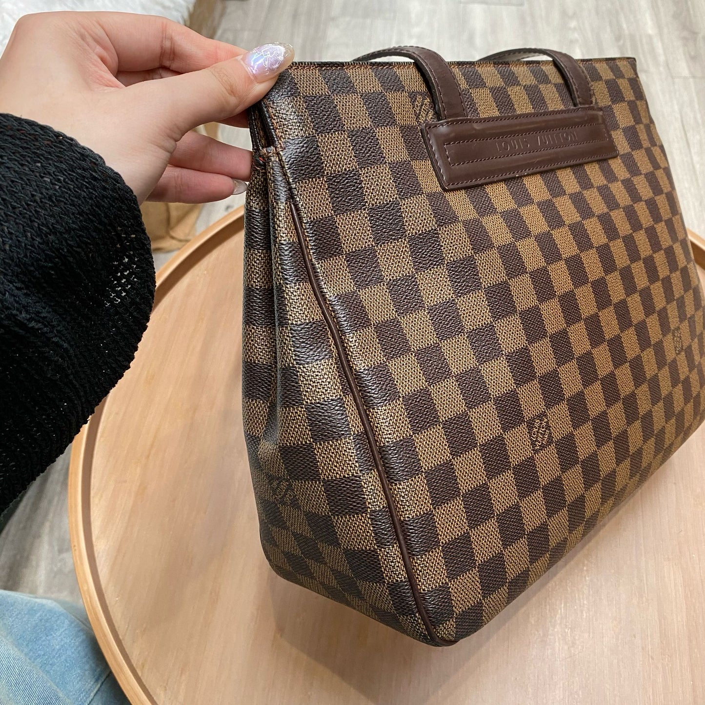 LV 棋盤 Tote