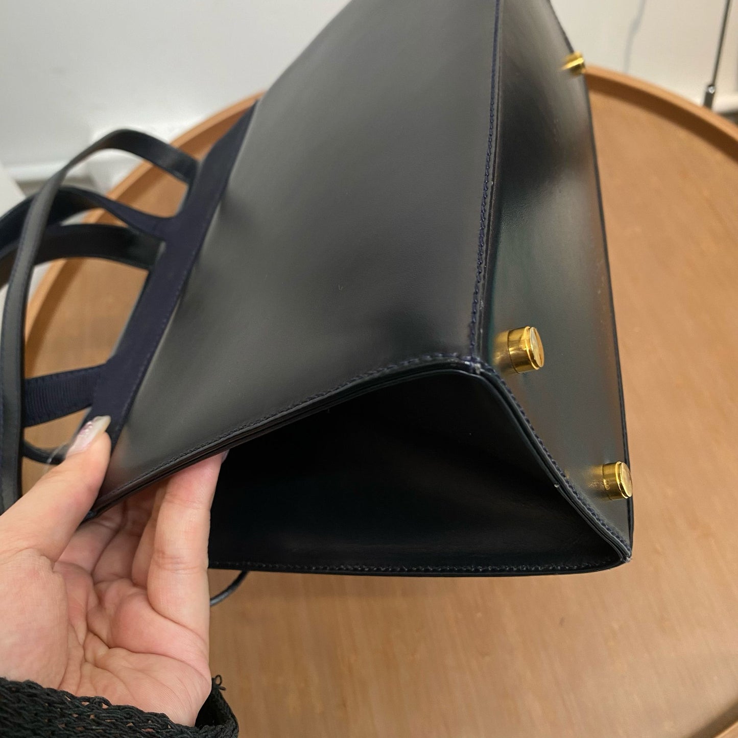 Ferragamo深藍袋