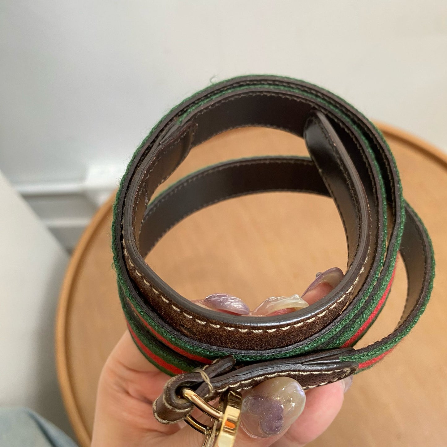 Gucci 皮帶 (布)