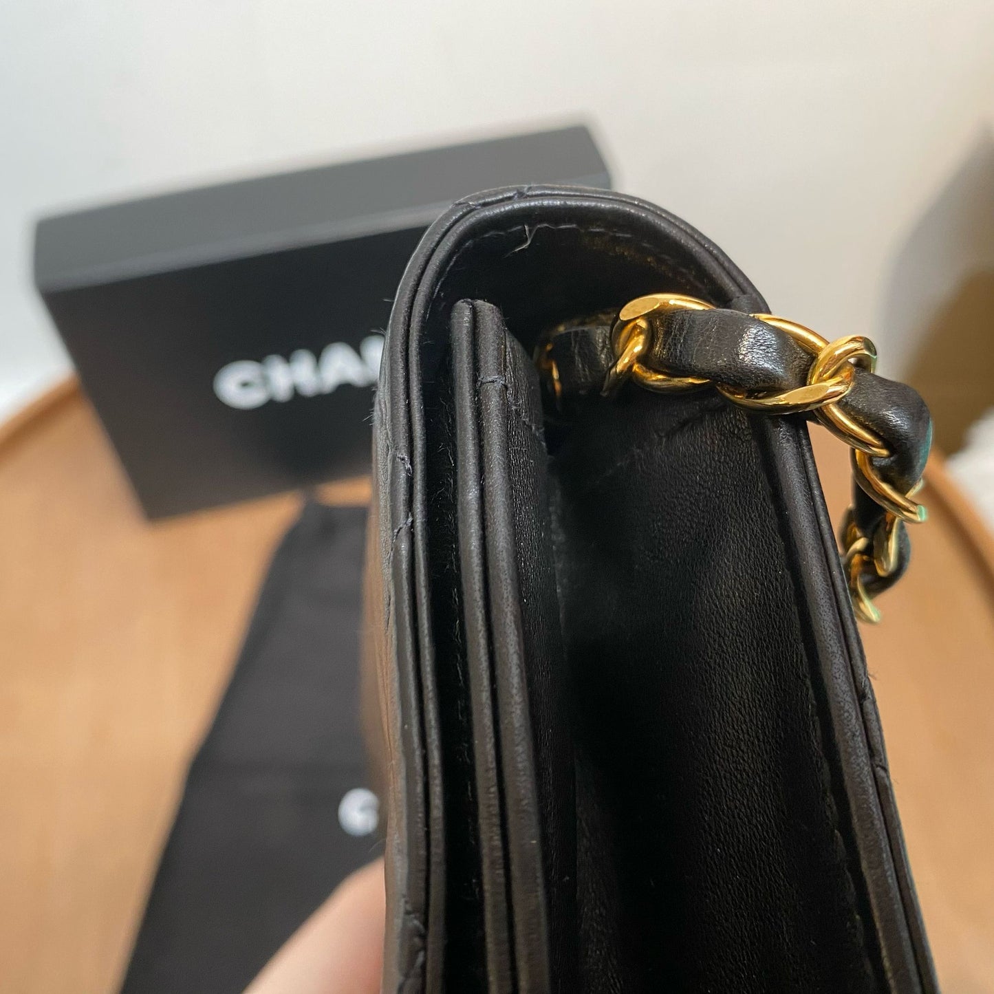 Chanel 小包包 有卡，貼，塵，盒