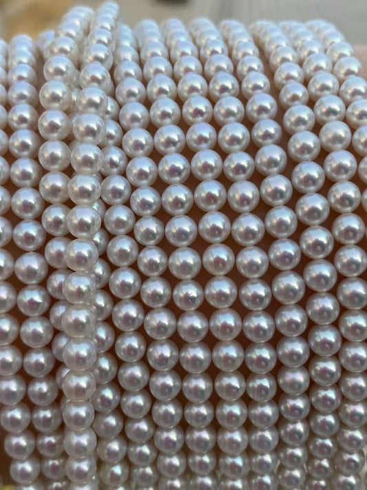 4.5-5mm 淡水極光珍珠頸鏈