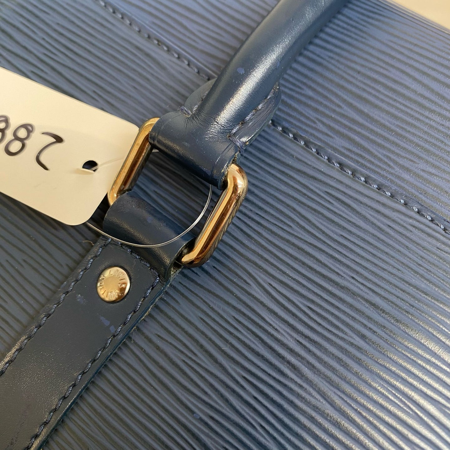 LV Segur PM M5882G 藍色手挽袋
