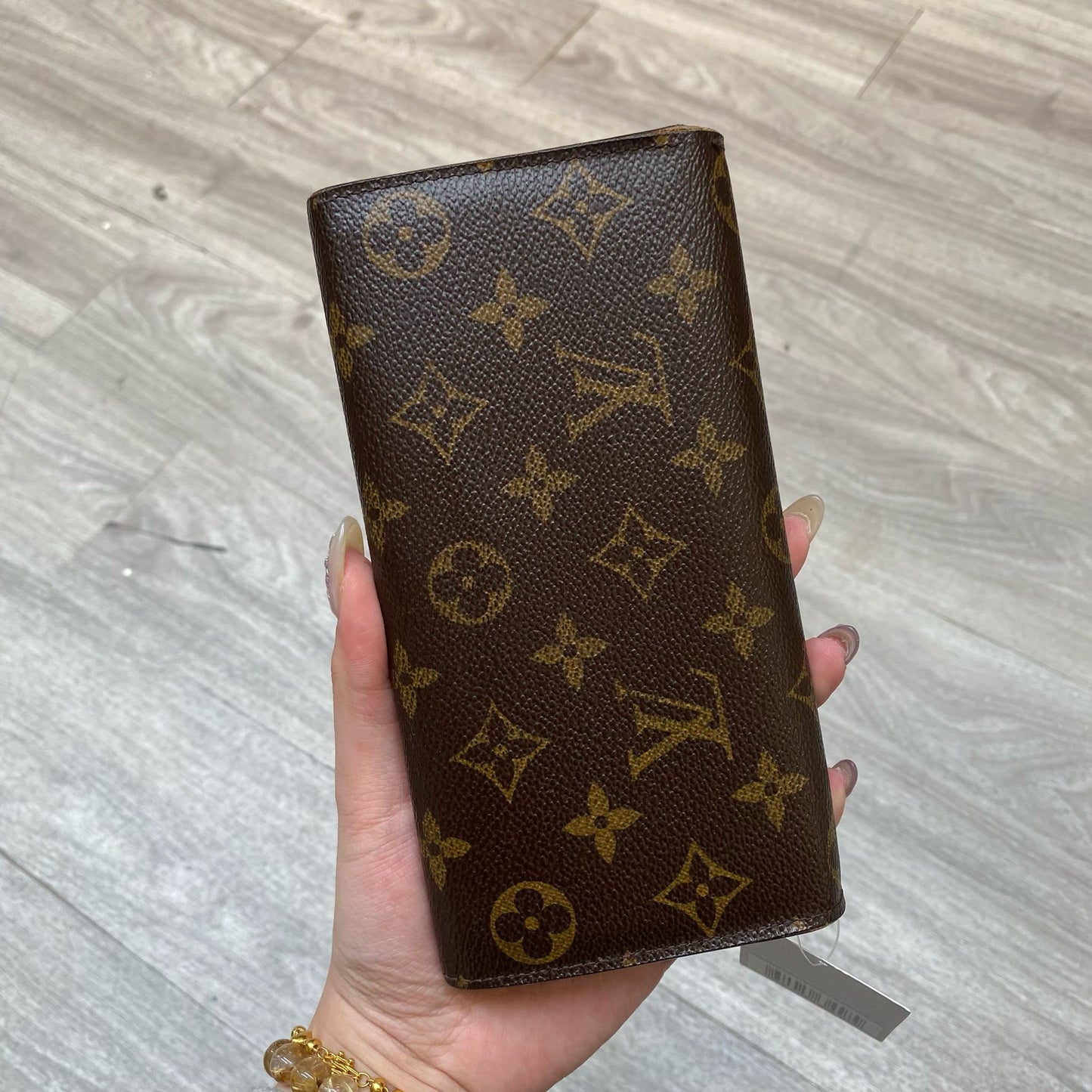 LV 老花長銀包