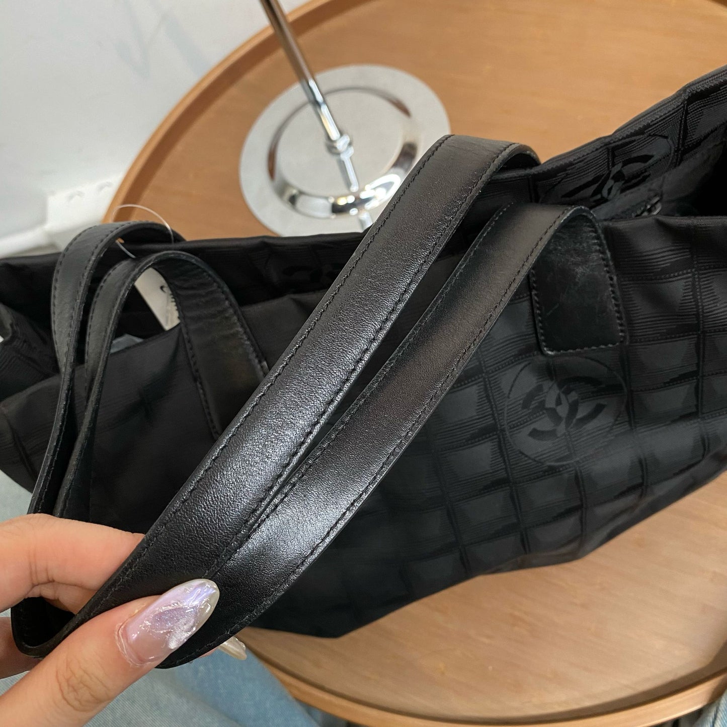 Chanel 冰格Tote 有貼