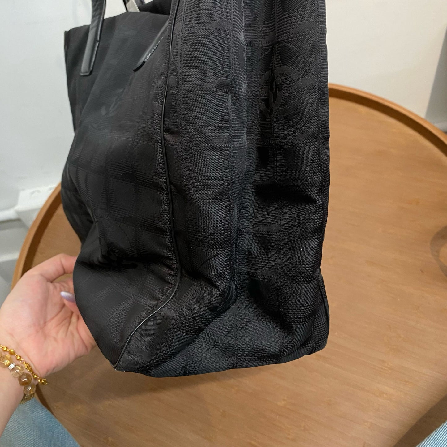 Chanel 冰格Tote 有貼