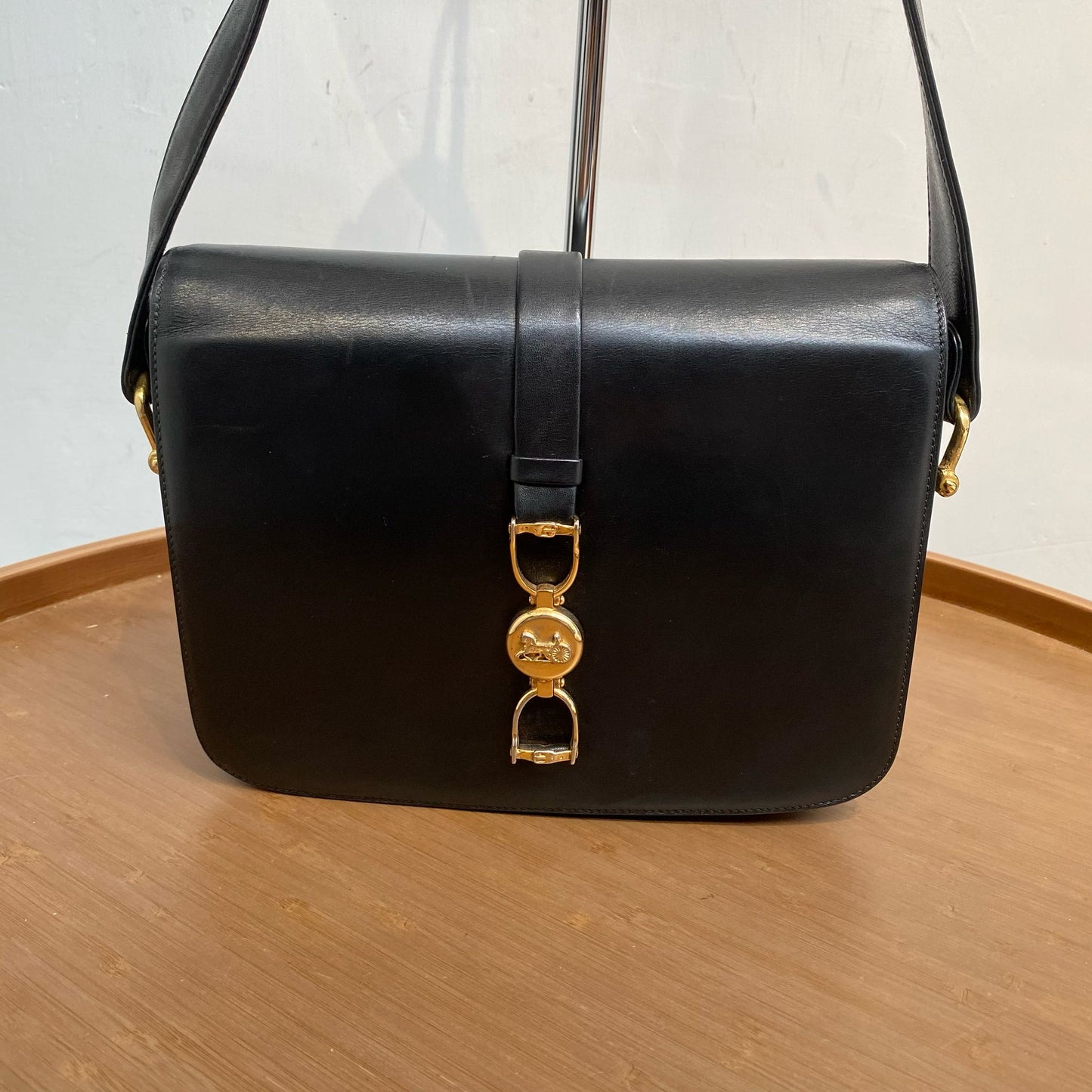 CELINE 黑色單肩包