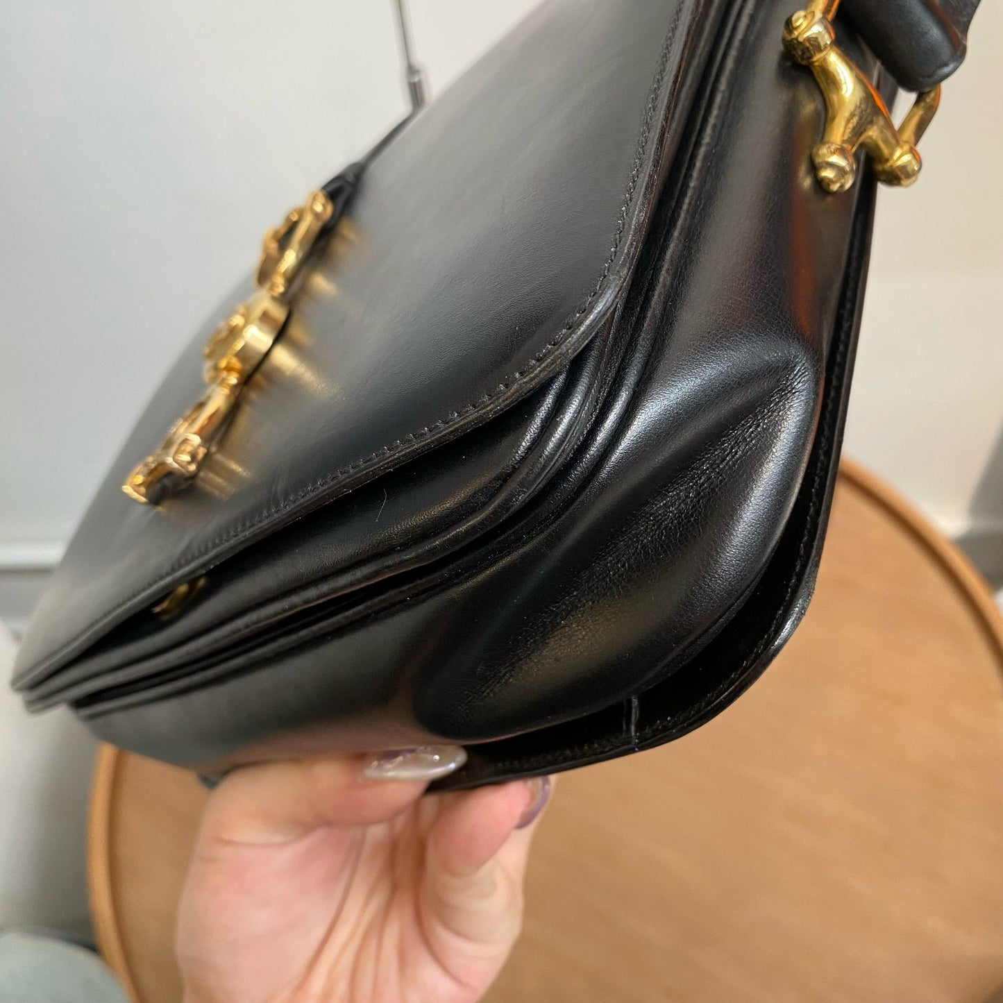 CELINE 黑色單肩包