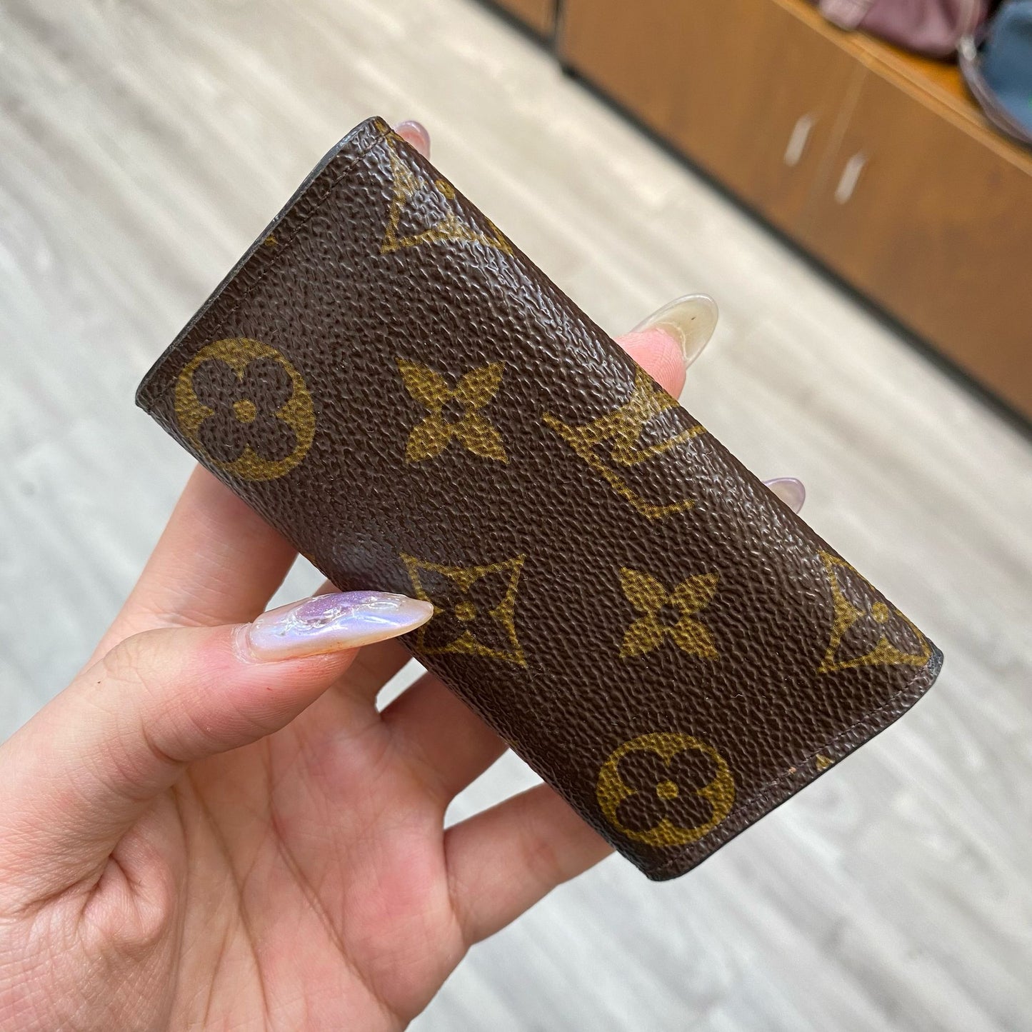 LV 老花鎖匙包