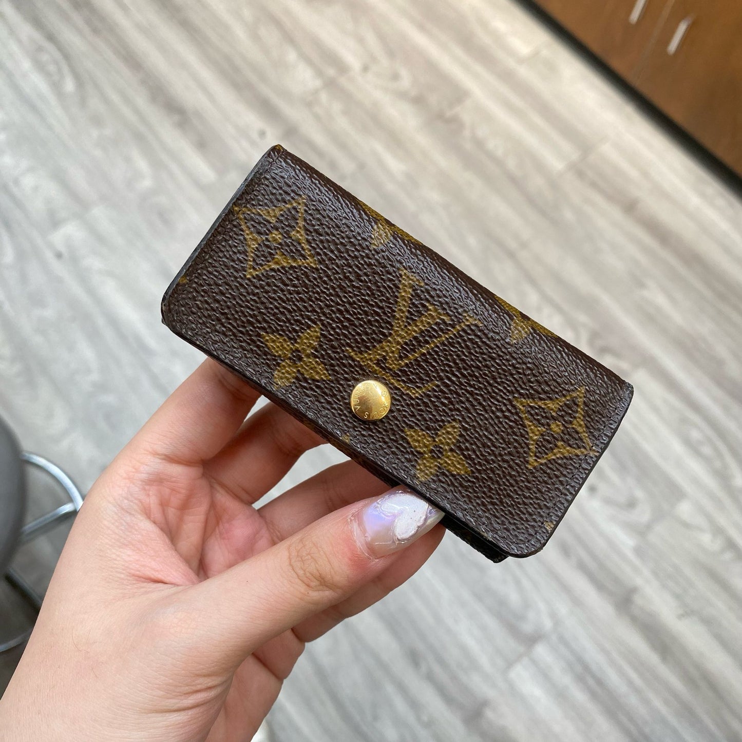 LV 老花鎖匙包