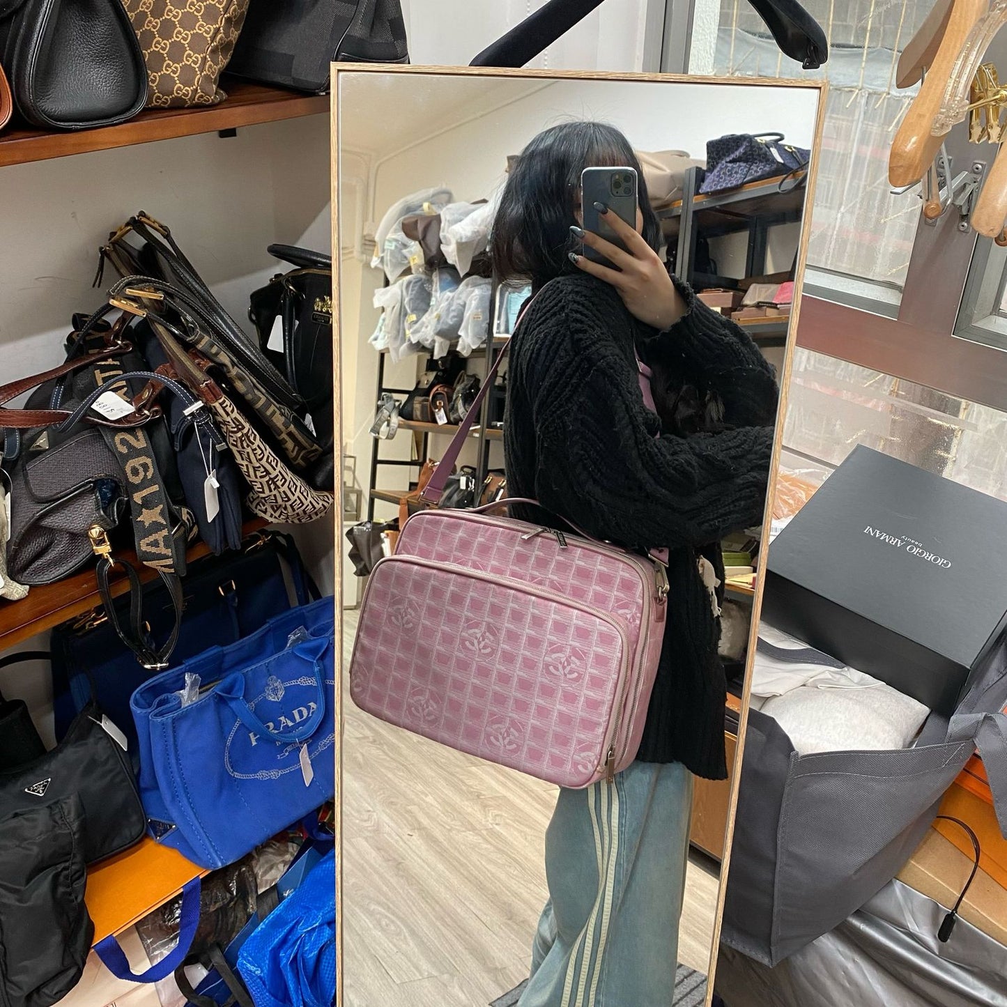Chanel冰格袋