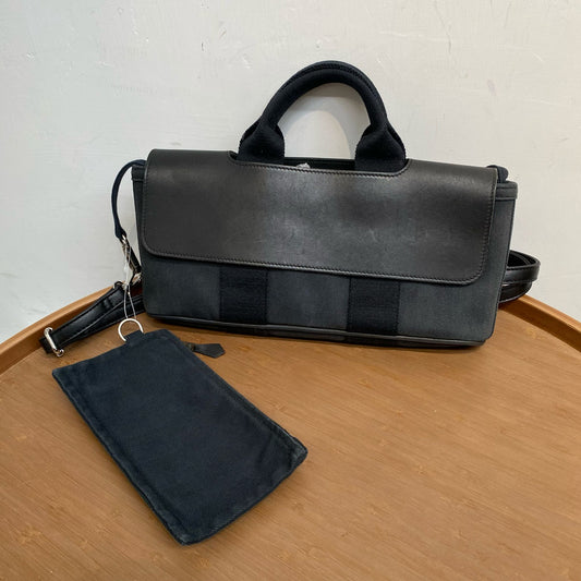 Hermès Noir Valparaiso Long PM