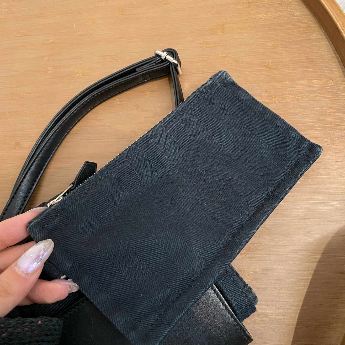 Hermès Noir Valparaiso Long PM