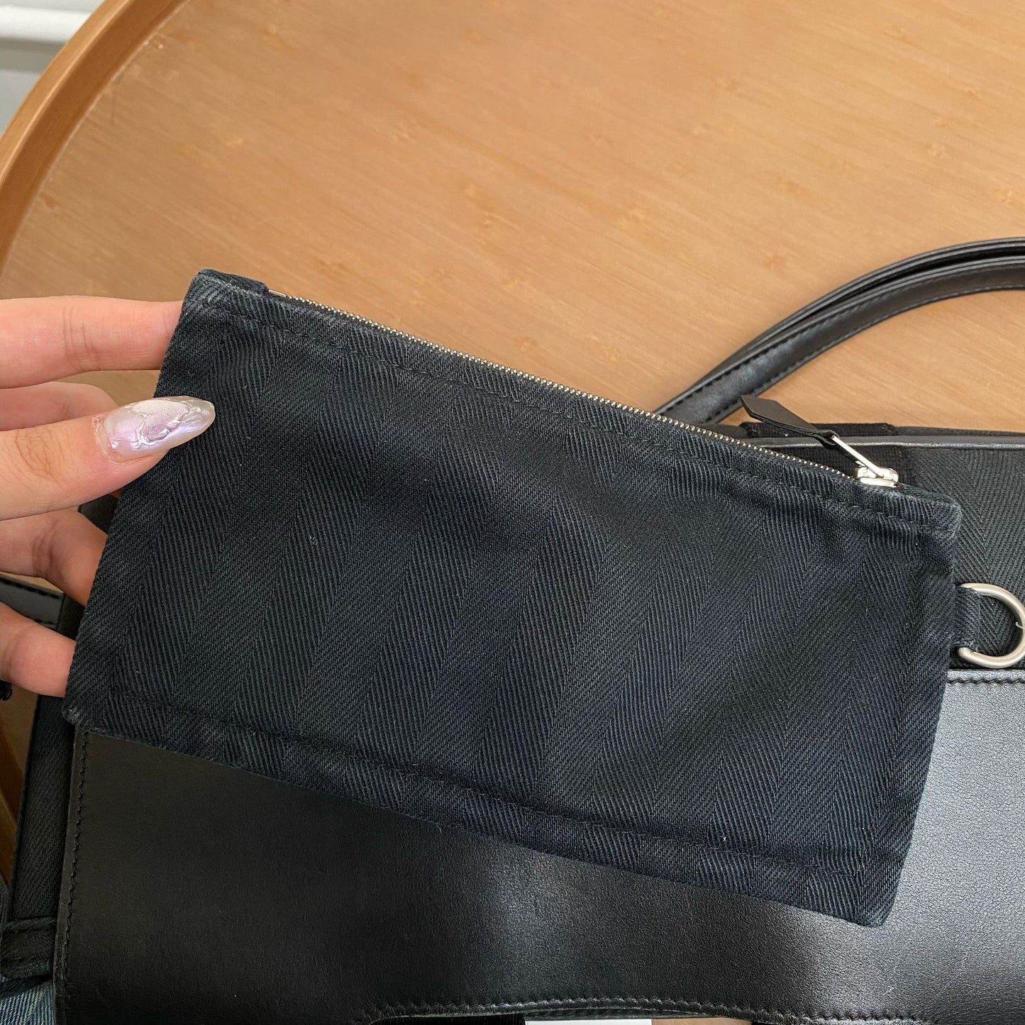 Hermès Noir Valparaiso Long PM