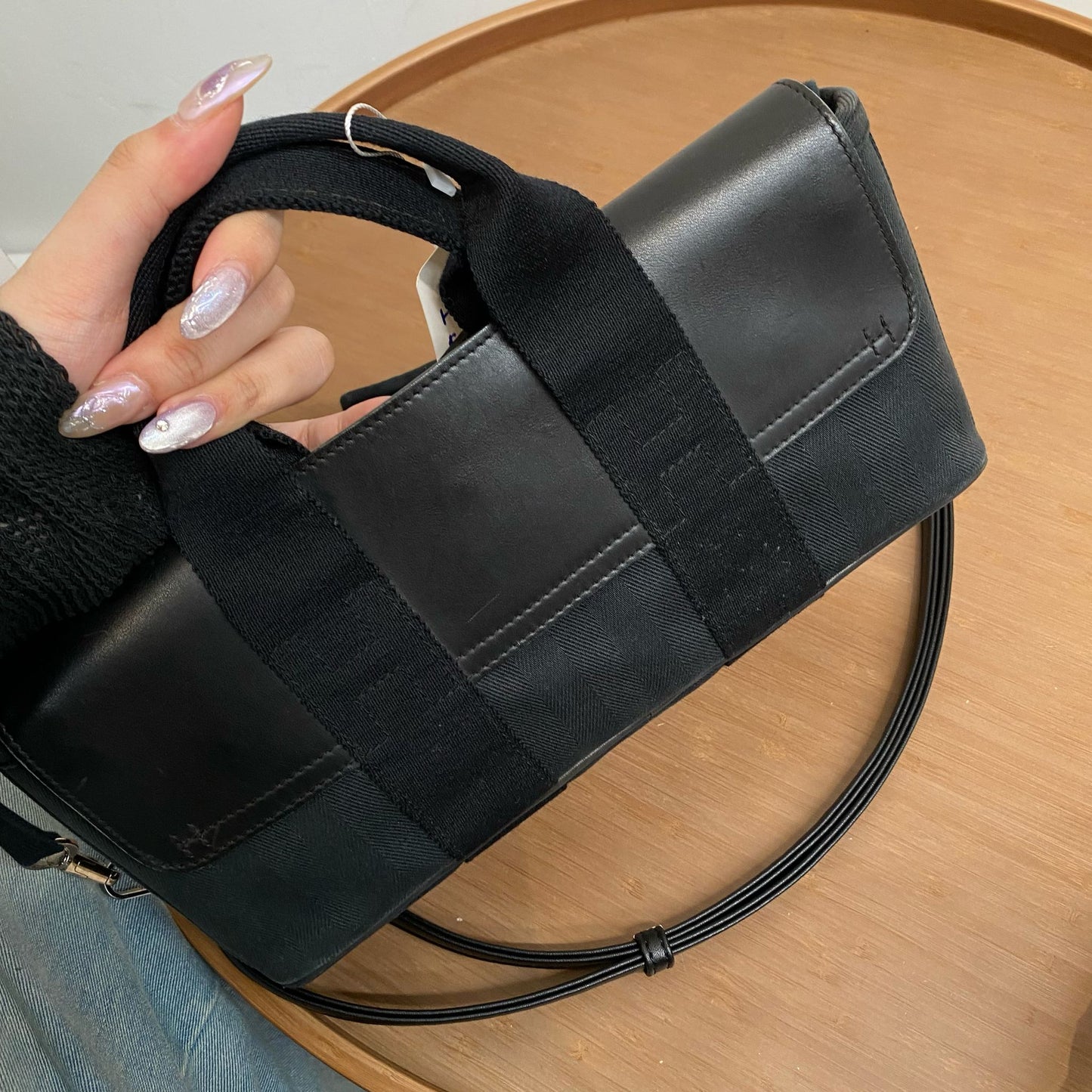 Hermès Noir Valparaiso Long PM