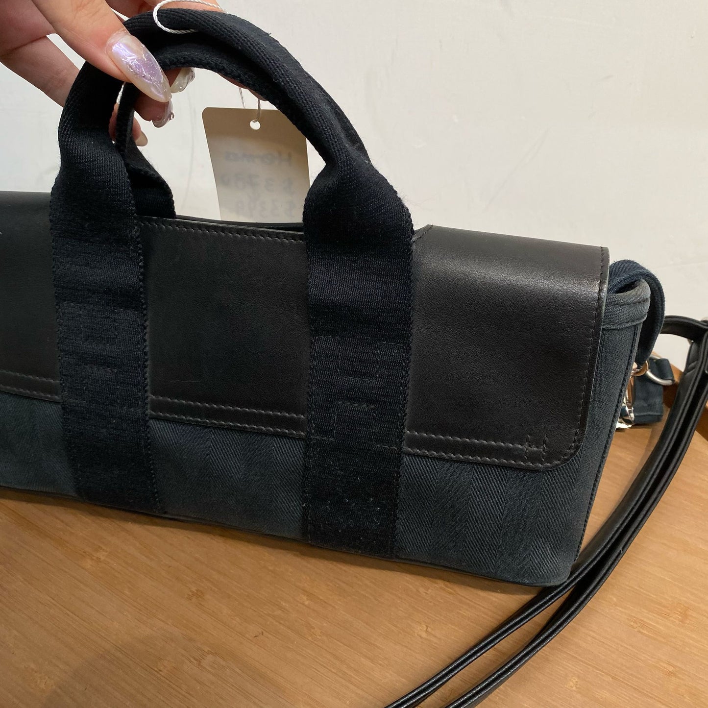 Hermès Noir Valparaiso Long PM