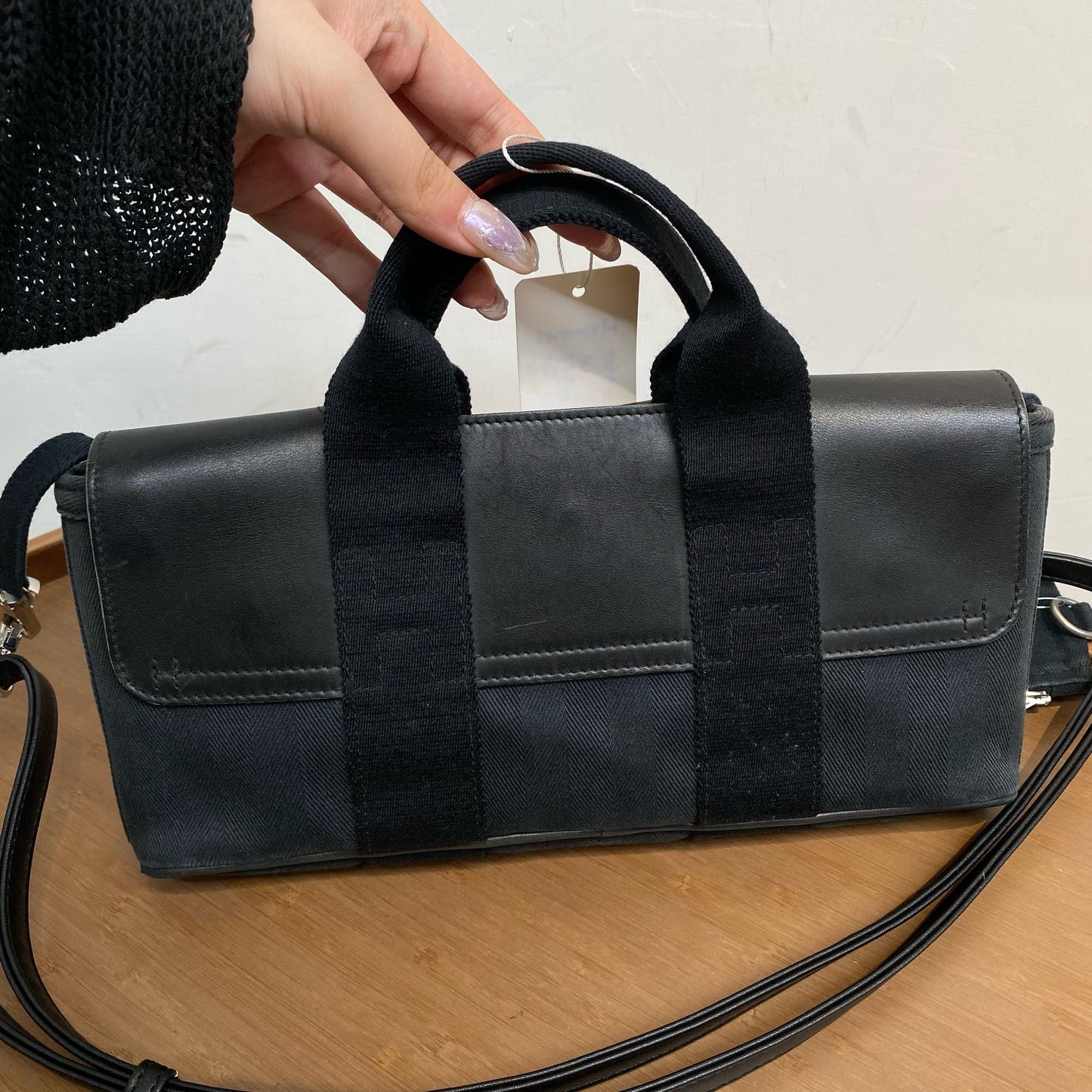 Hermès Noir Valparaiso Long PM