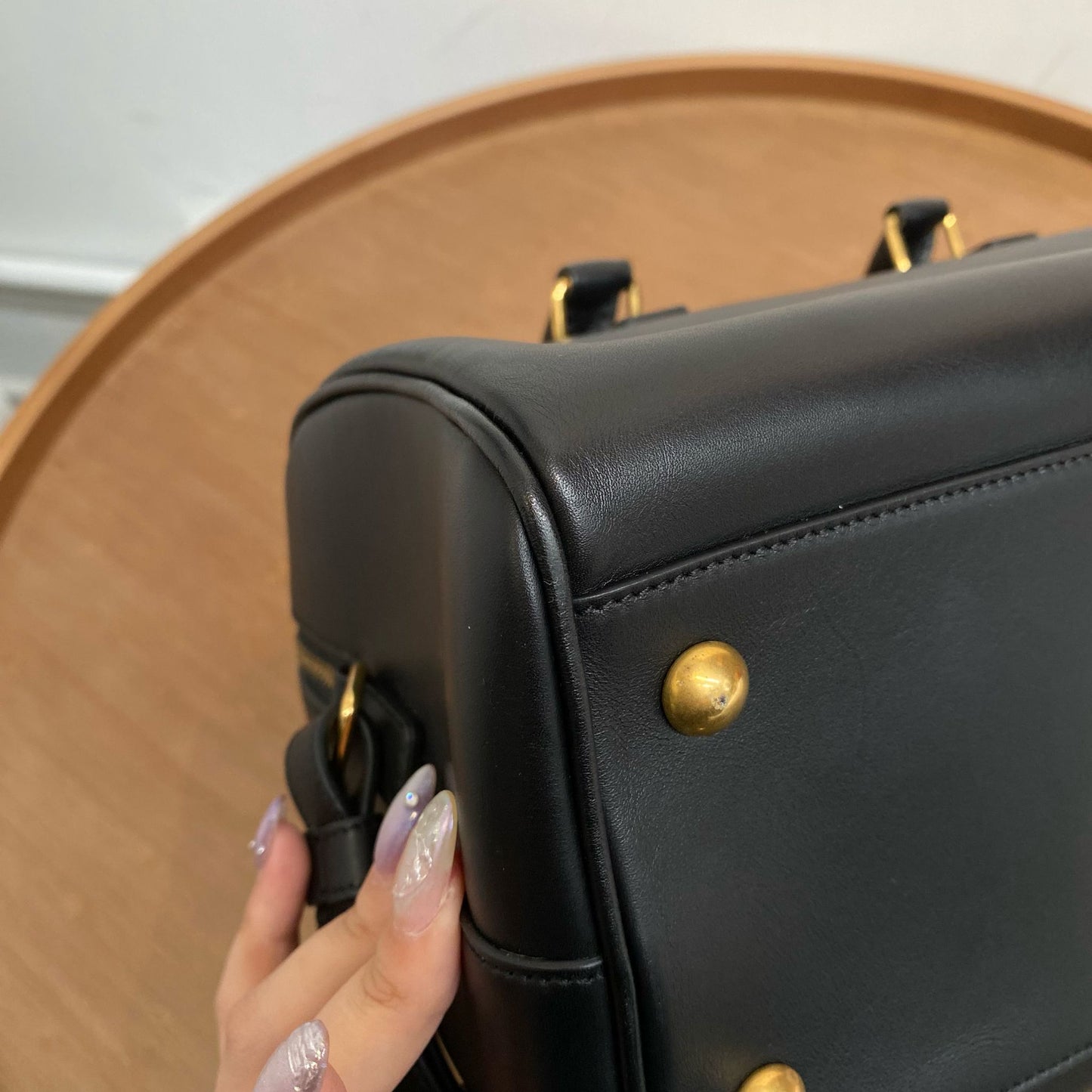 YSL BOSTON手挽袋 有塵袋