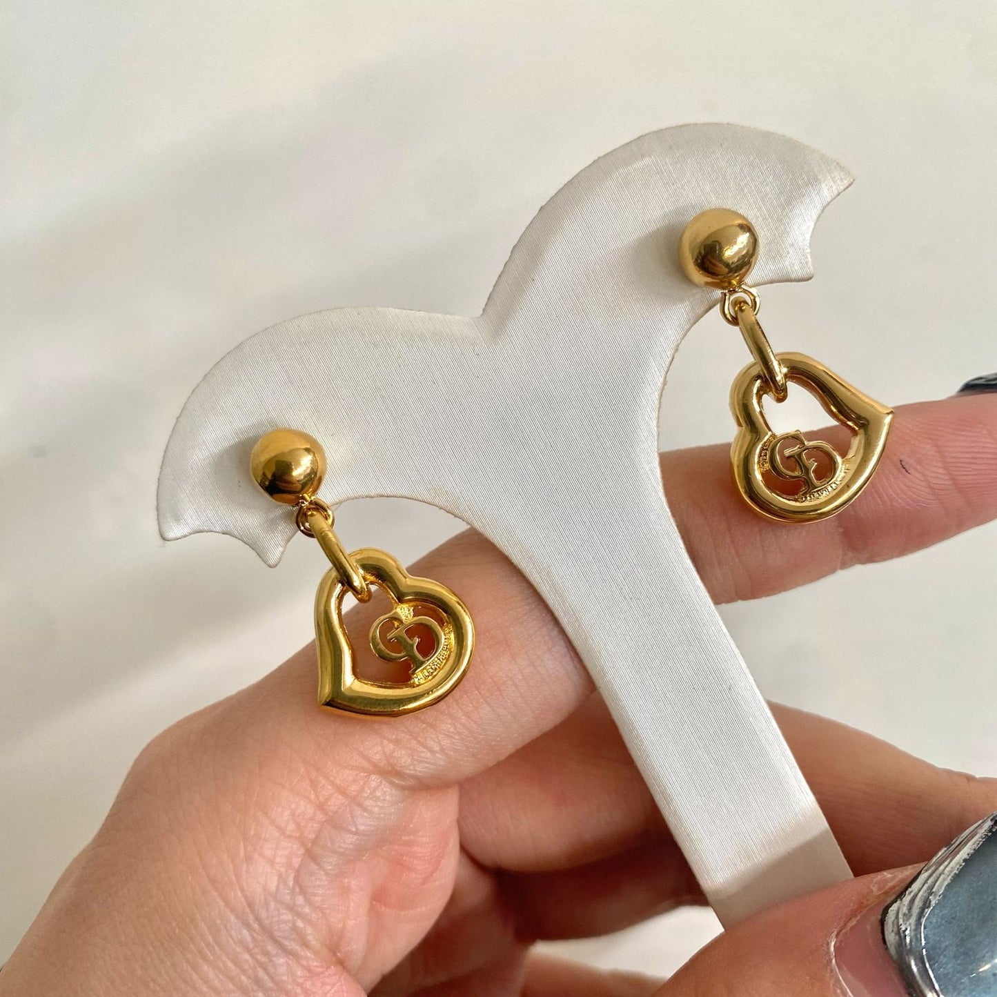 Dior耳針耳環