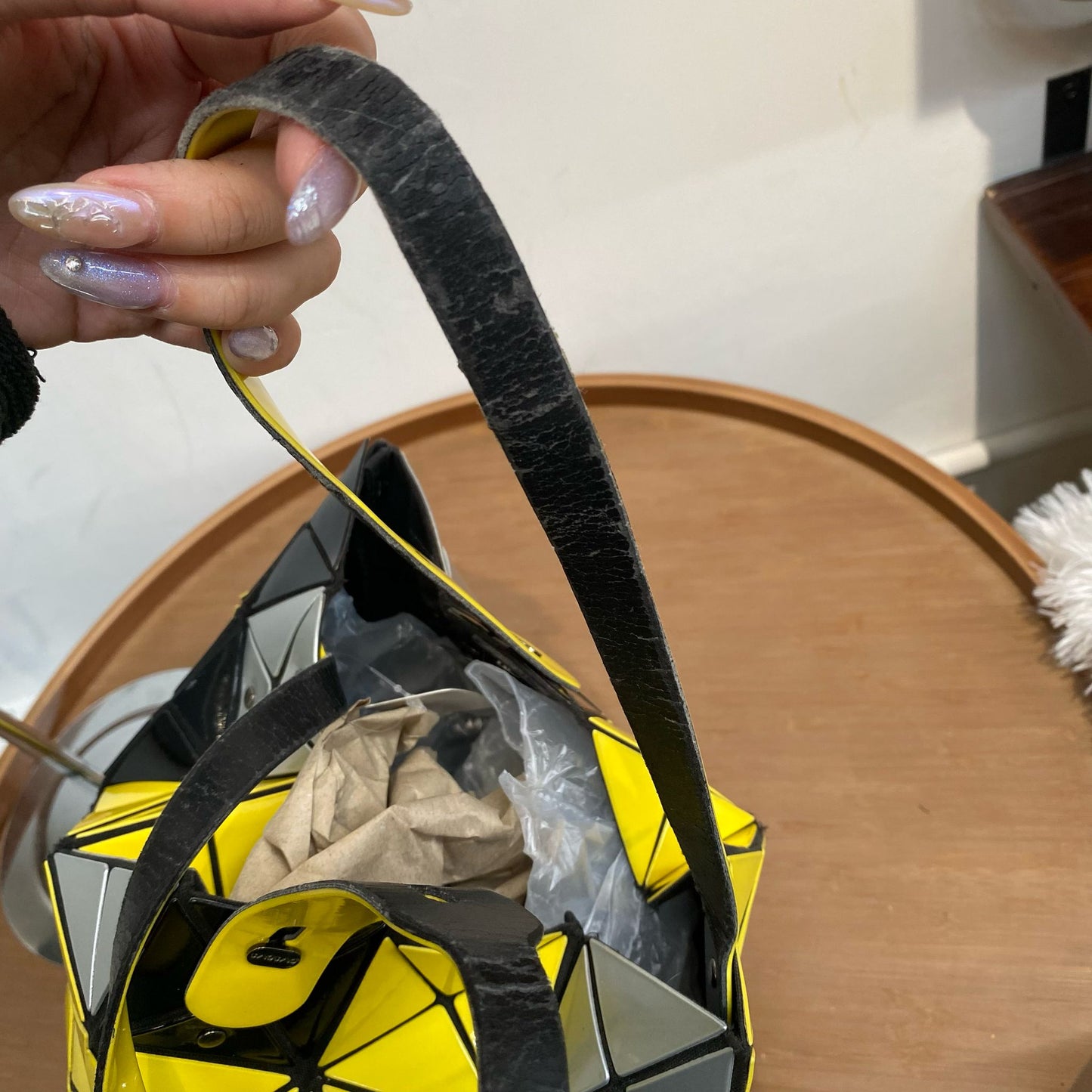 Baobao黑黃tote