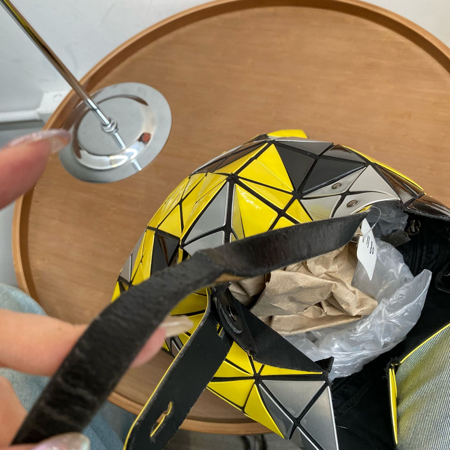 Baobao黑黃tote