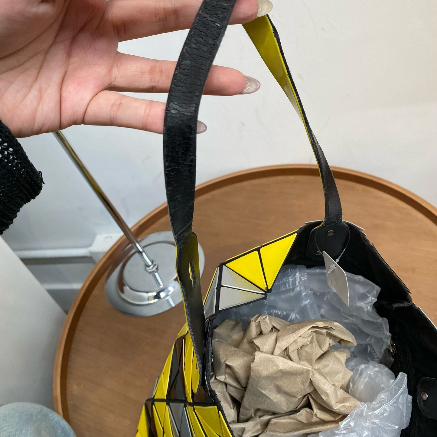 Baobao黑黃tote