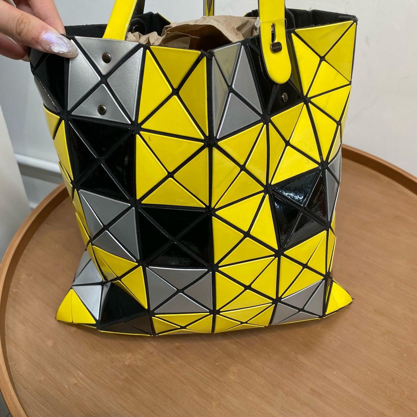 Baobao黑黃tote