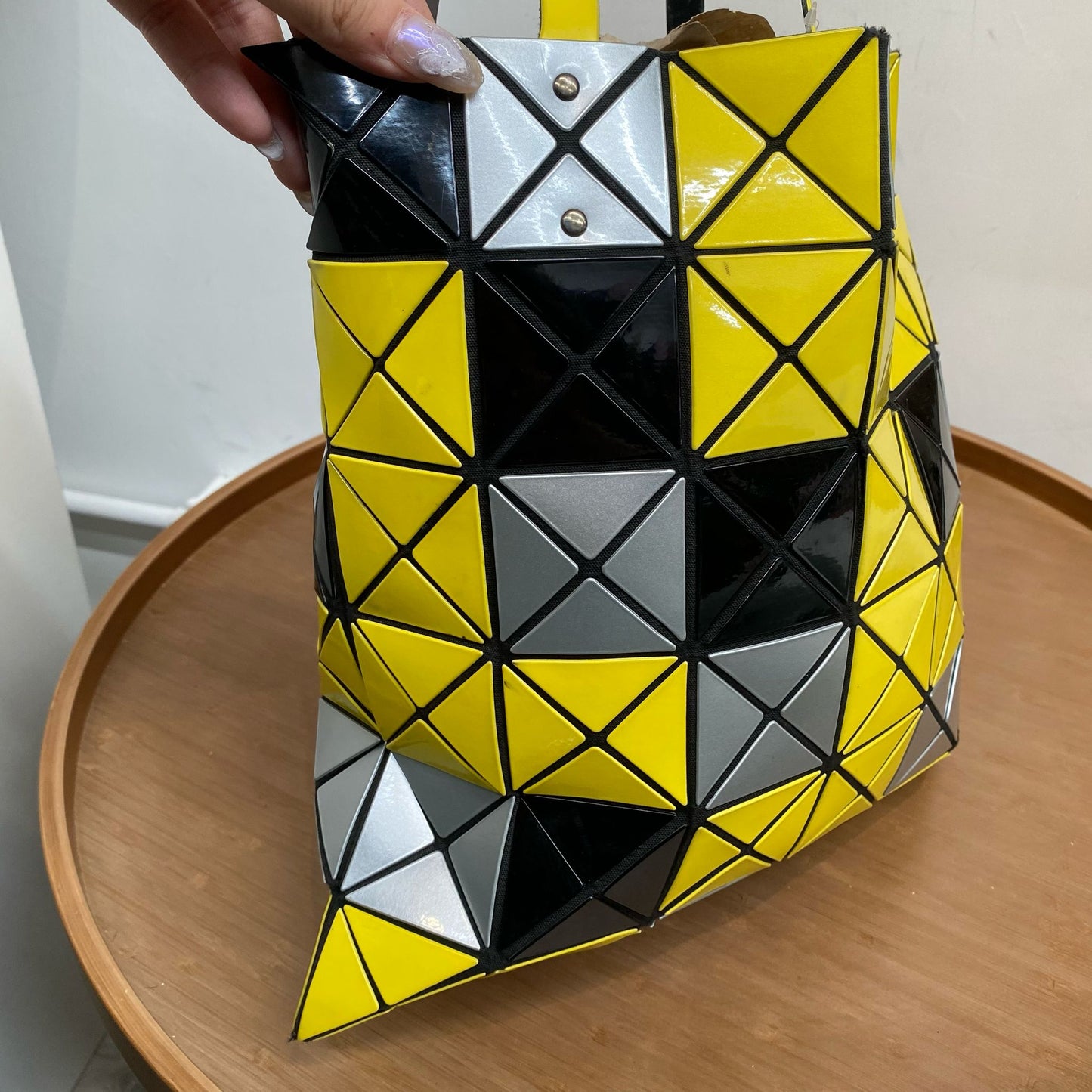 Baobao黑黃tote