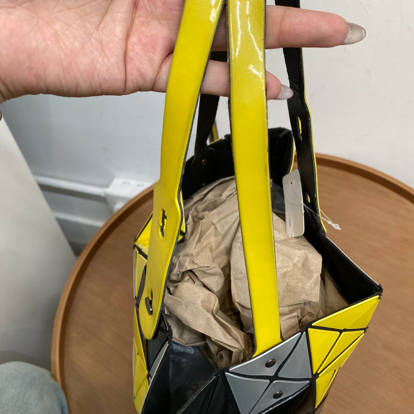 Baobao黑黃tote