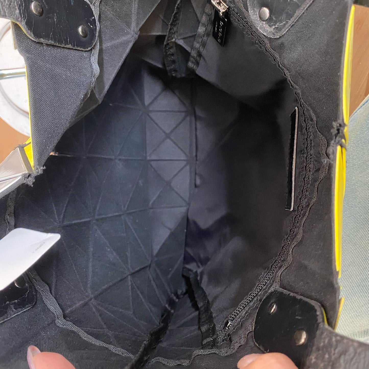 Baobao黑黃tote