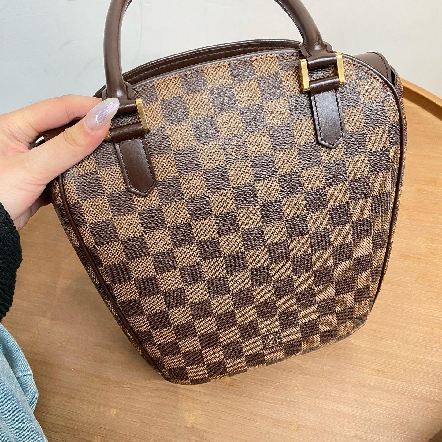 LV 棋盤袋 N51284