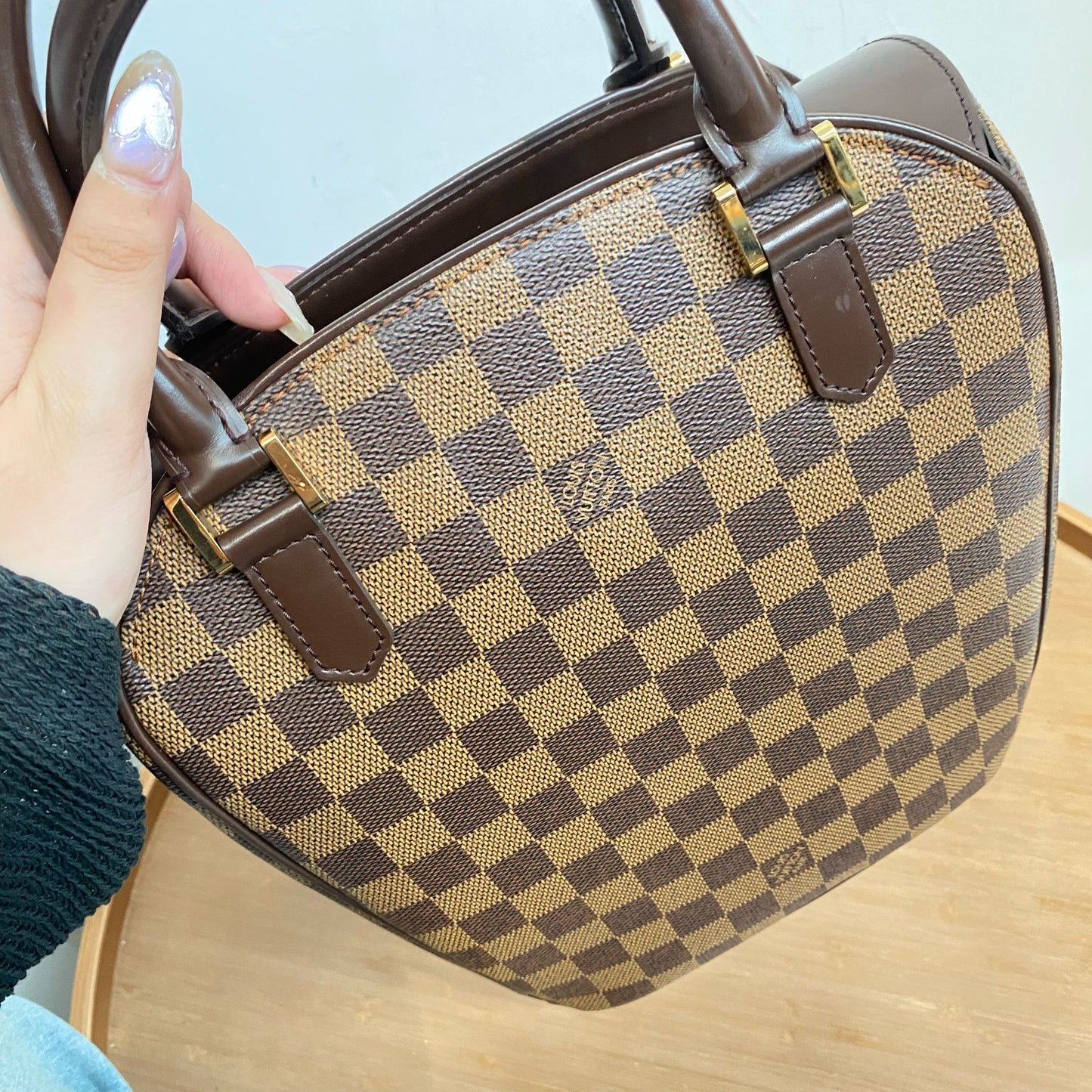 LV 棋盤袋 N51284