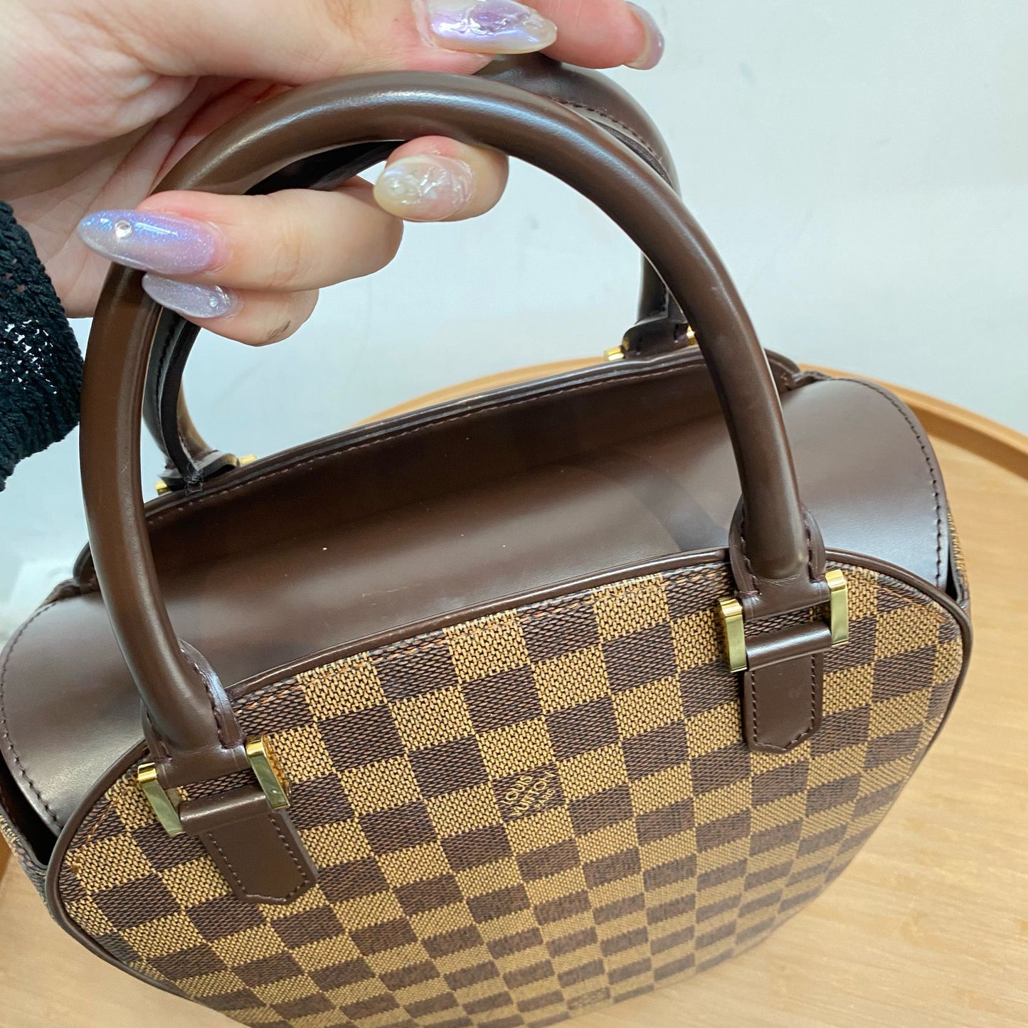 LV 棋盤袋 N51284