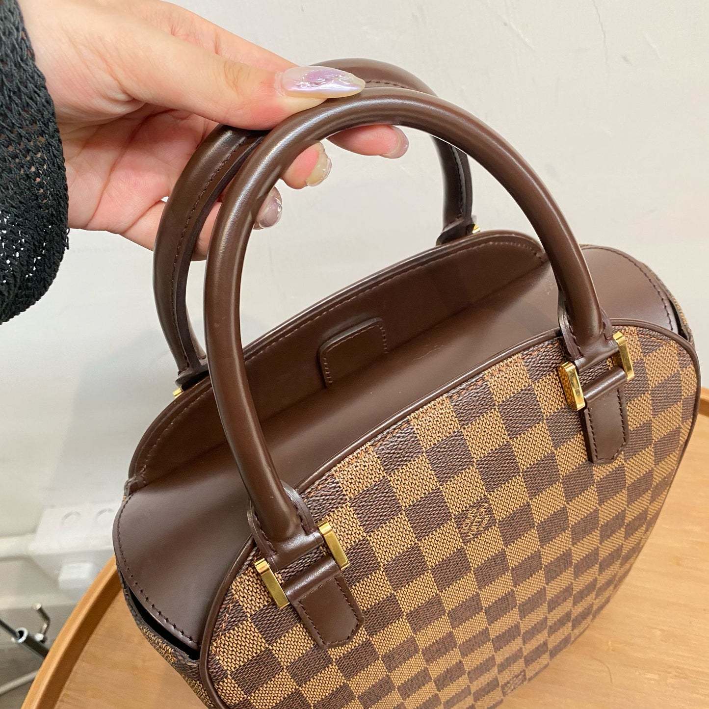 LV 棋盤袋 N51284