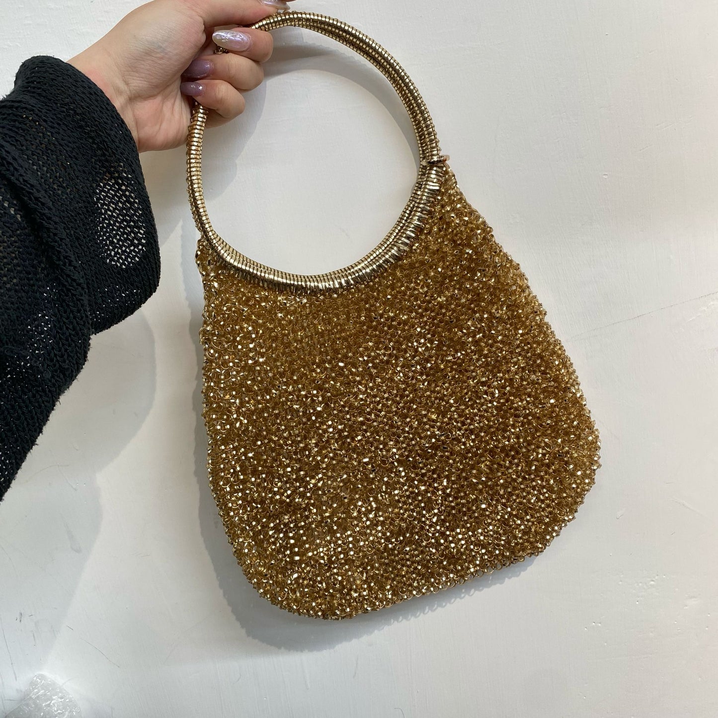 Anteprima金色手挽袋