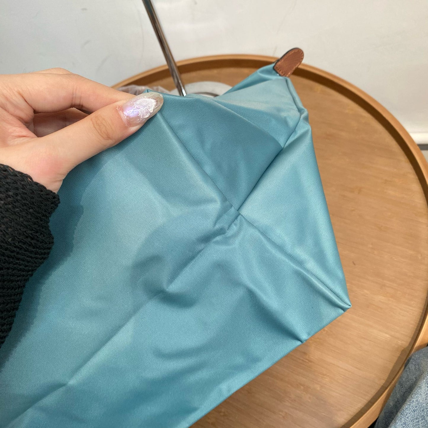 LONGCHAMP 湖水綠 TOTE