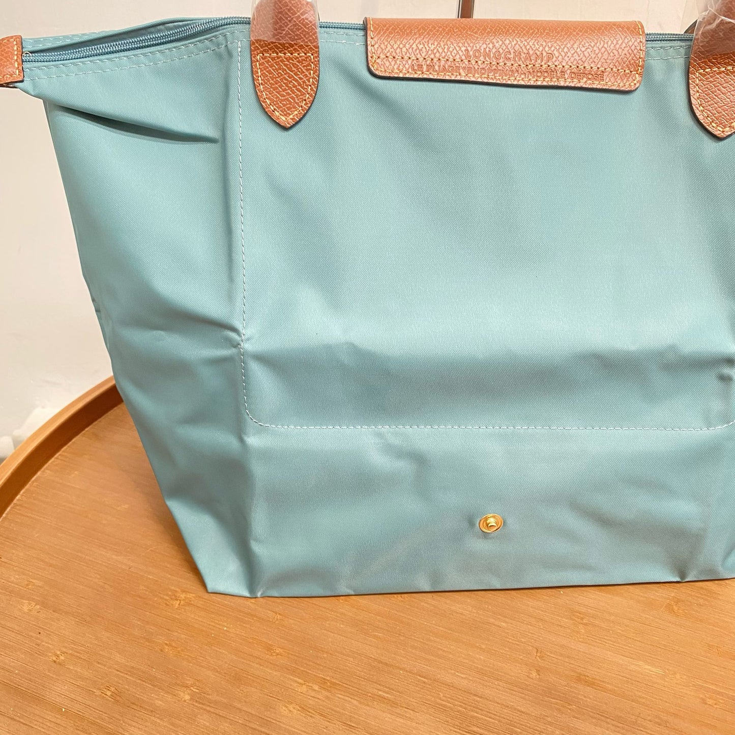 LONGCHAMP 湖水綠 TOTE
