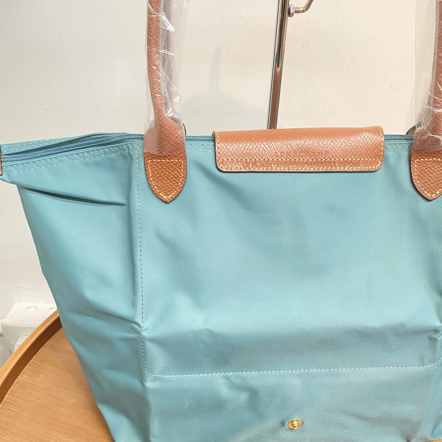 LONGCHAMP 湖水綠 TOTE