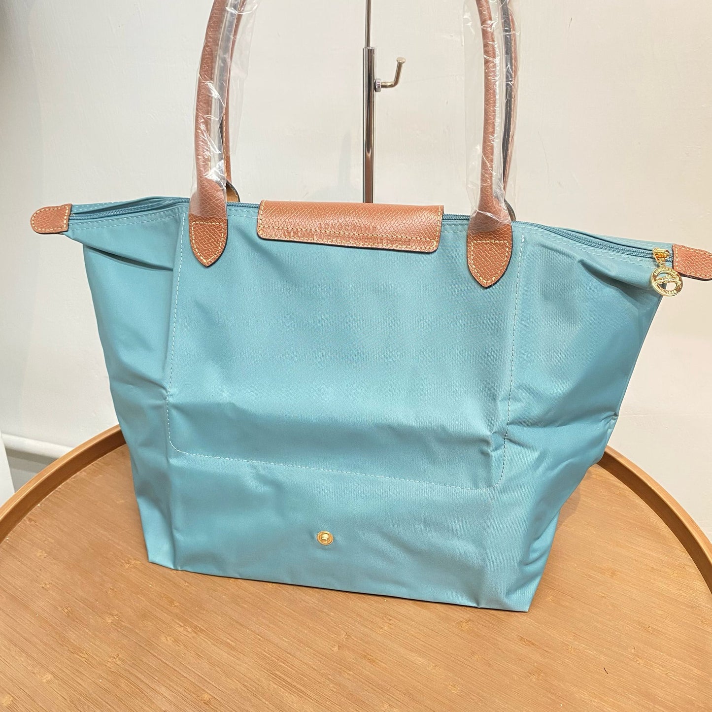 LONGCHAMP 湖水綠 TOTE