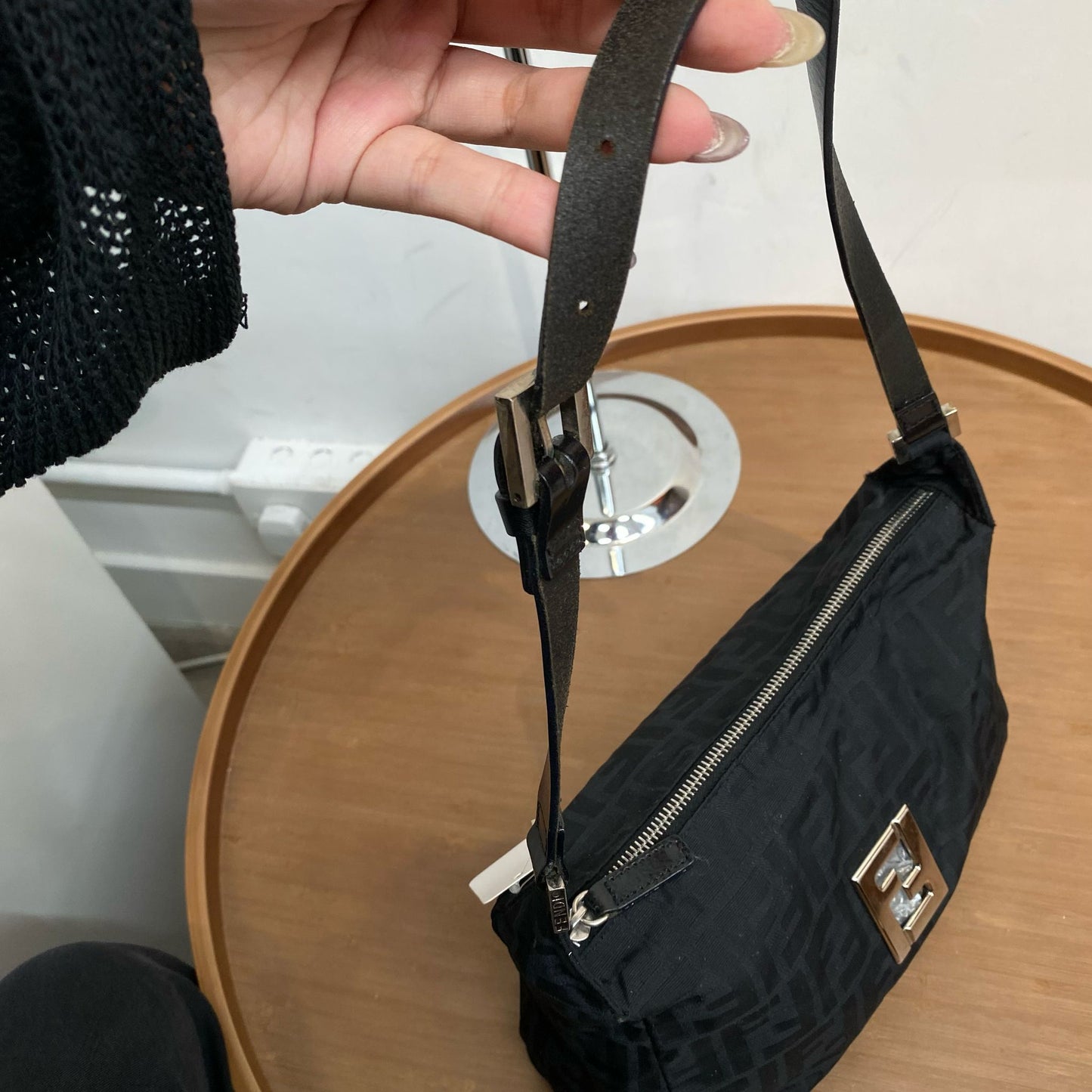 Fendi 黑色單肩袋