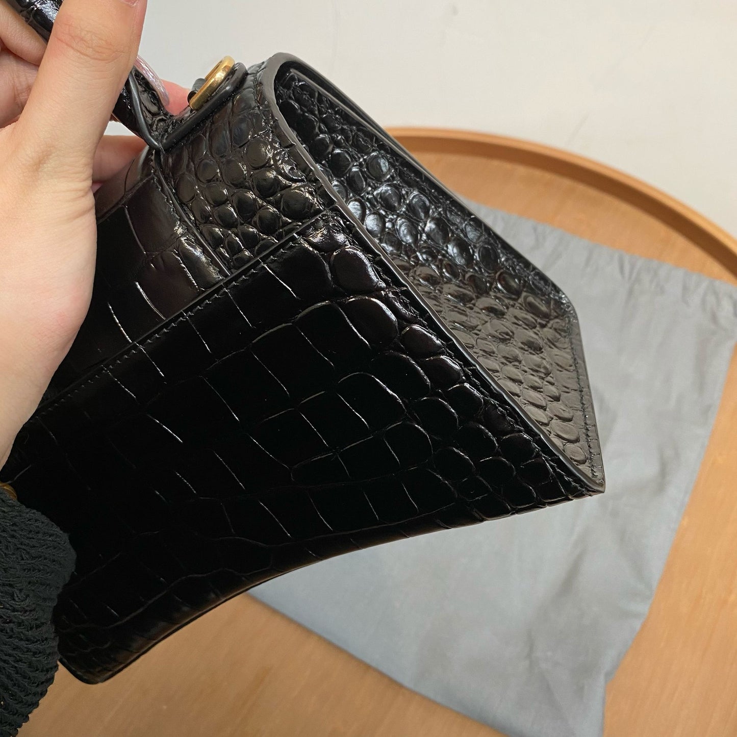 Balenciaga斜孭袋 有塵袋