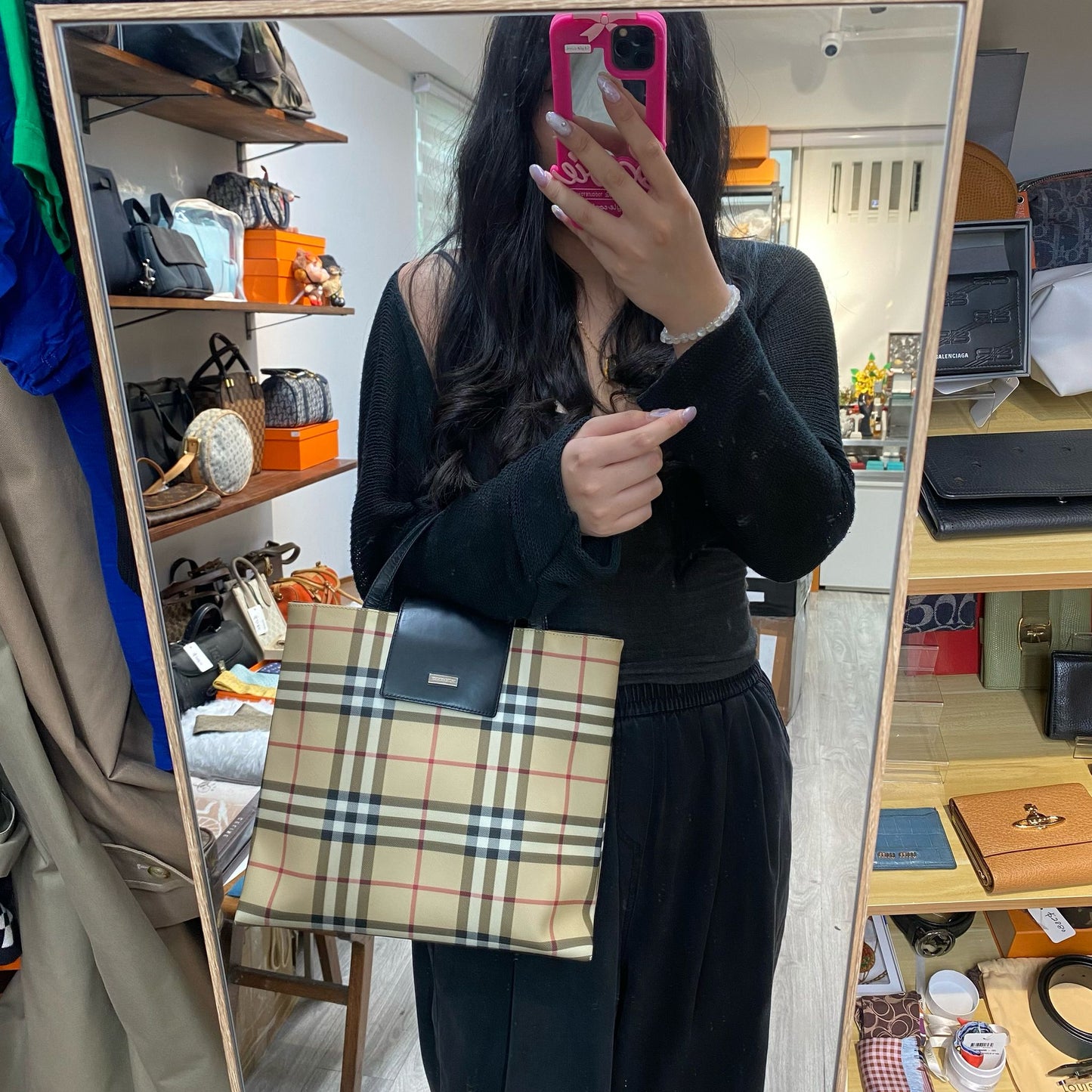 Burberry 手挽袋