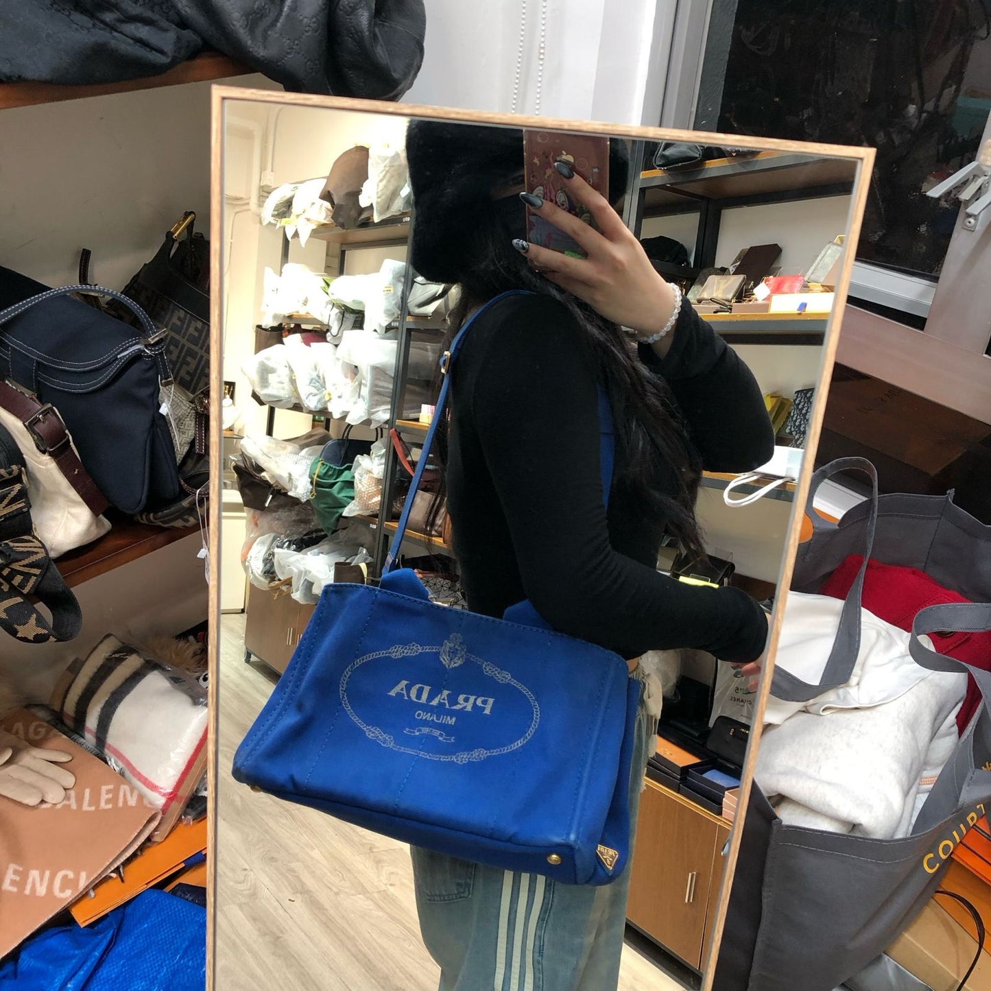 PRADA Canvas Tote