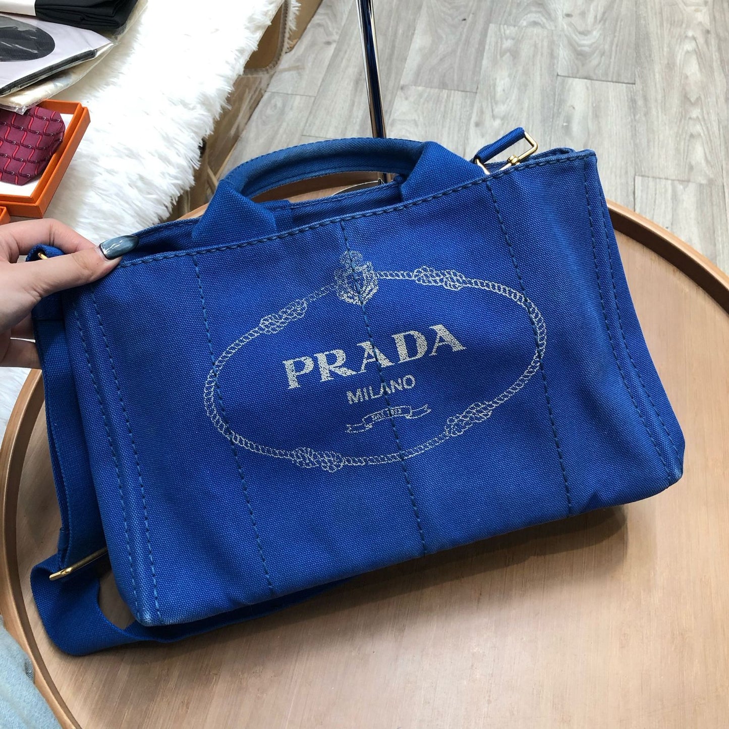 PRADA Canvas Tote