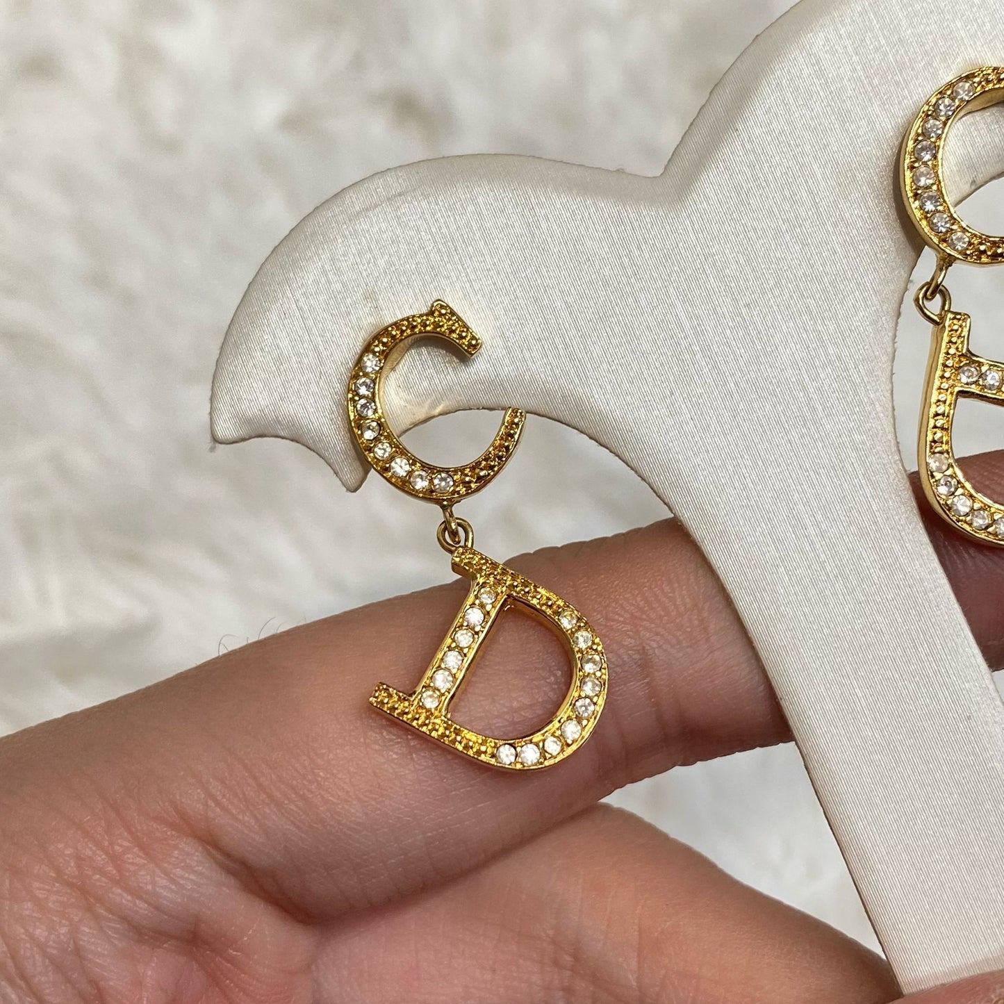 DIOR 耳針耳環