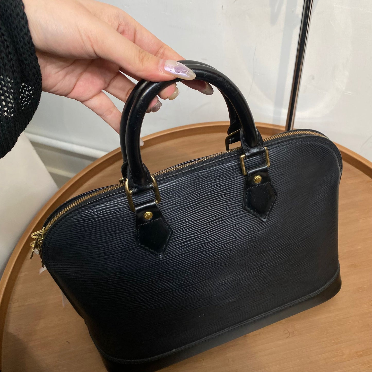 LV ALMA 黑色 有鎖有匙