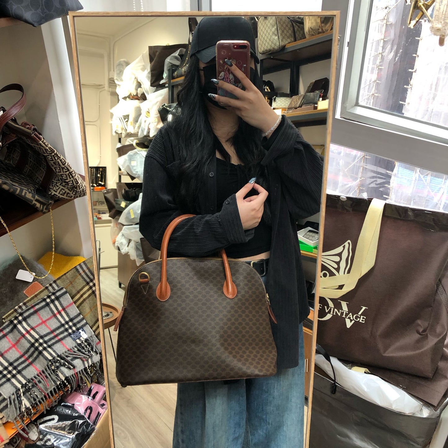Celine貝類袋