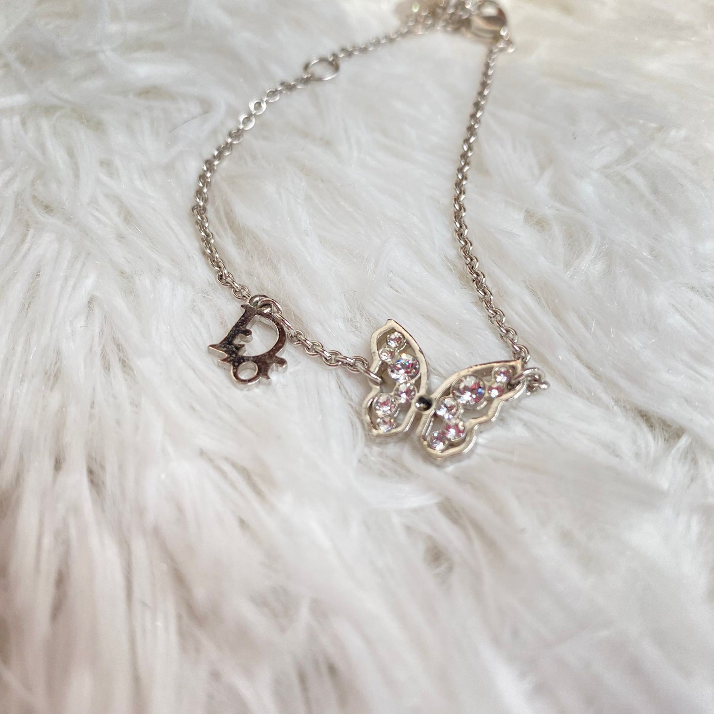 DIOR 蝴蝶手鏈