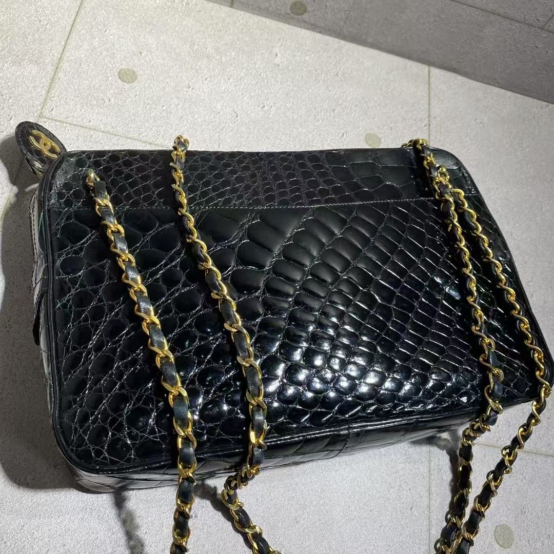CHANEL 鱷魚皮手袋